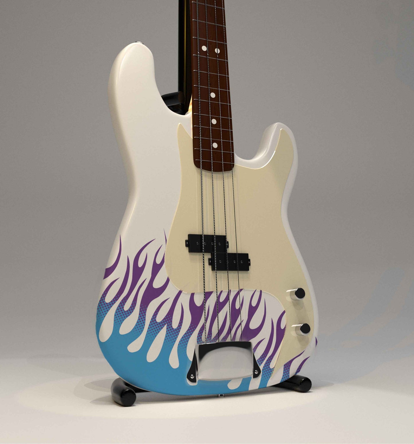 GARAGE V2 WHITE Guitar Wrap – Dare Decals