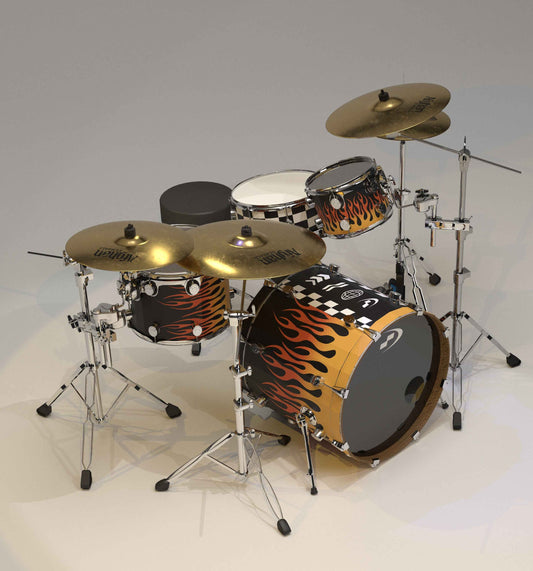 GARAGE V2 Drum Wrap – Dare Decals