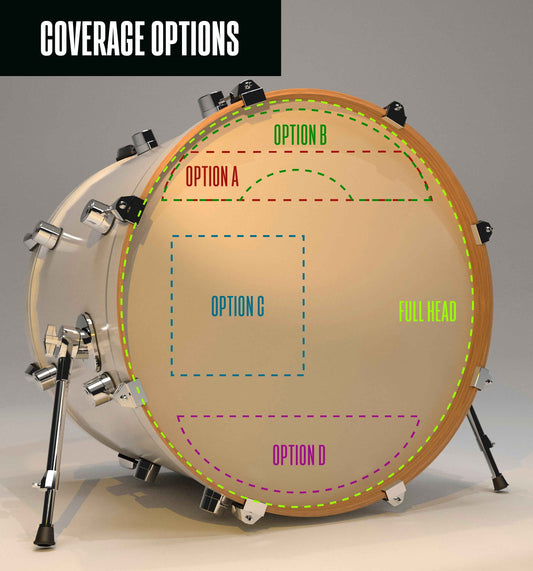 Custom Bass Drum Decal – Dare Decals