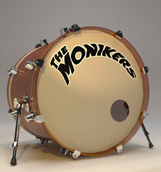 Custom Bass Drum Decal – Dare Decals