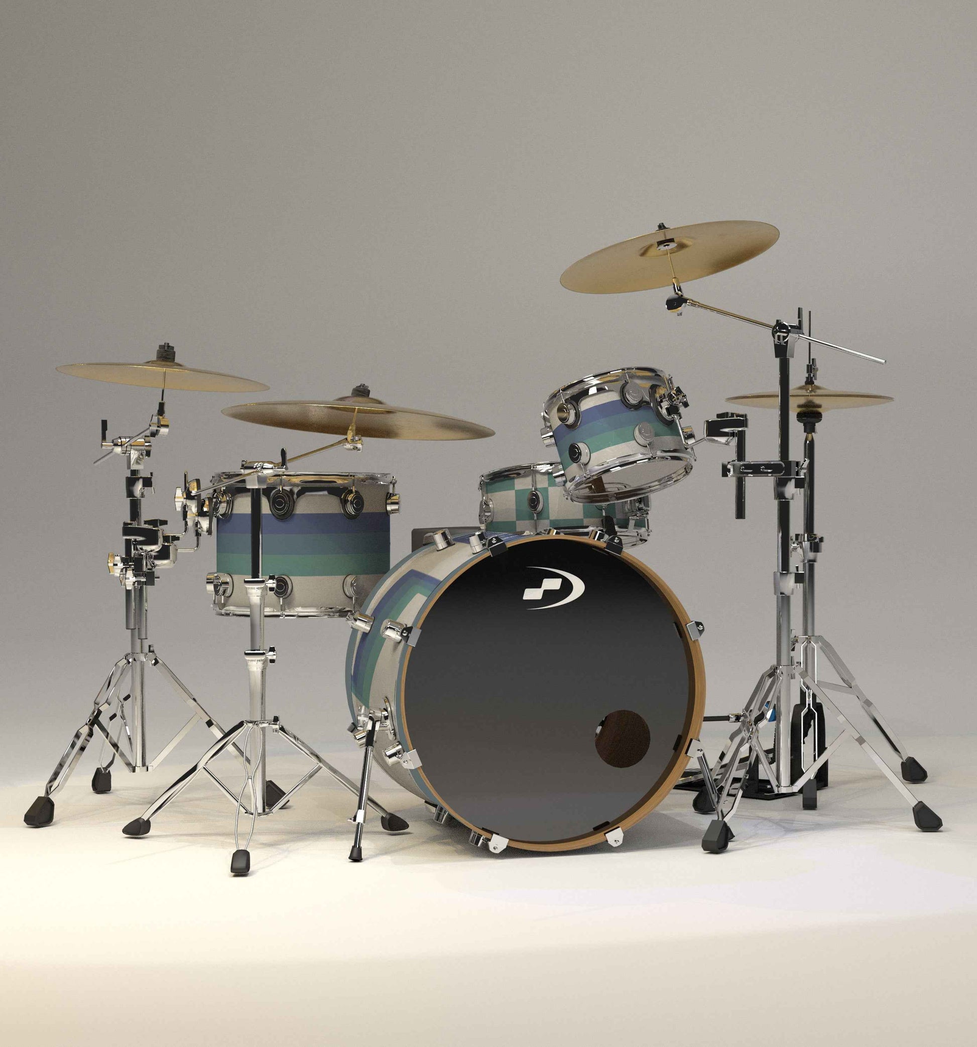 SURF BLUE Drum Wrap – Dare Decals