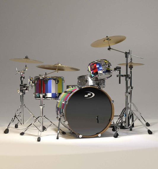 ANALOG CHROME Drum Wrap – Dare Decals