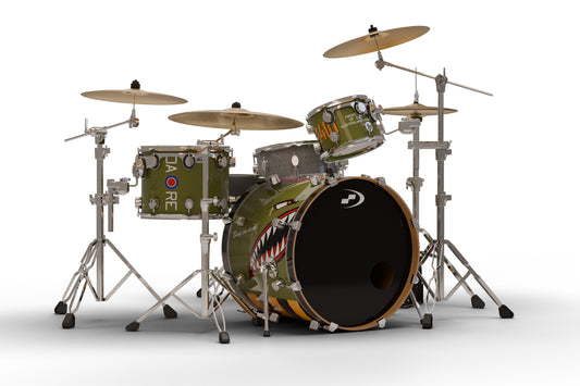 SPITFIRE Green Full Drum Wrap